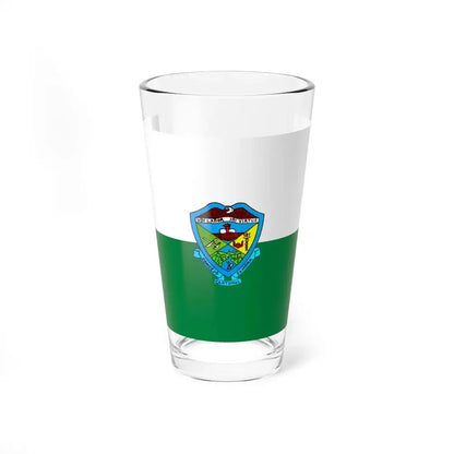 Flag of Zamora Ecuador (Ecuador) Pint Glass 16oz 16oz - Go Mug Yourself