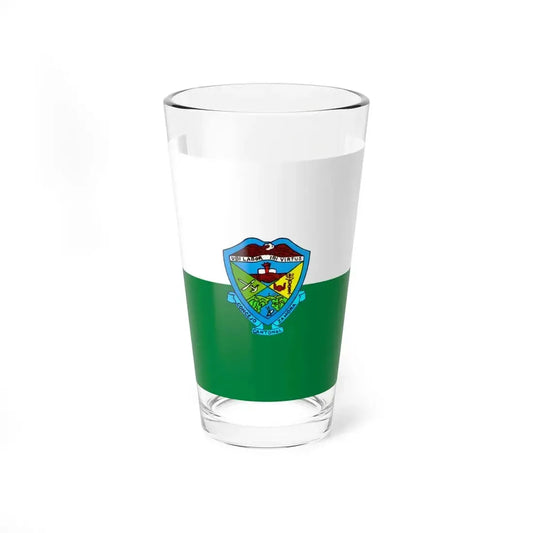 Flag of Zamora Ecuador (Ecuador) Pint Glass 16oz 16oz - Go Mug Yourself