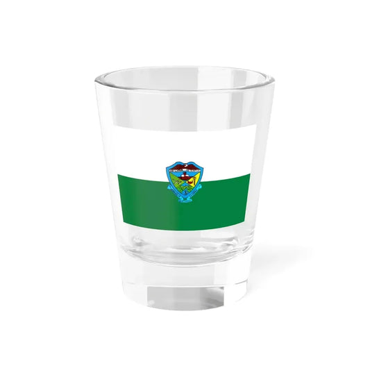 Flag of Zamora Ecuador (Ecuador) Shot Glass 1.5oz 1.5oz - Go Mug Yourself