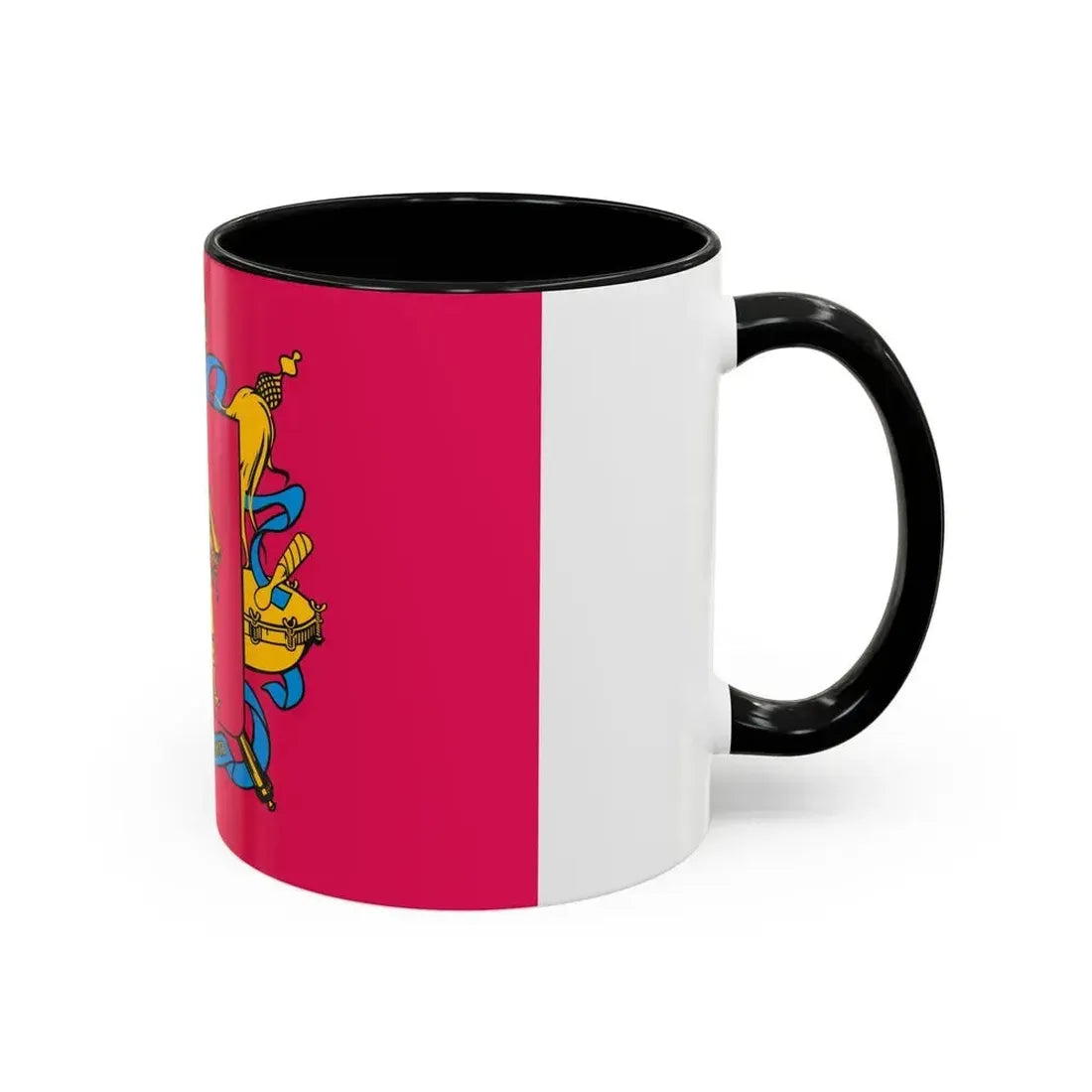 Flag of Zaporizhzhia Oblast Ukraine - Accent Coffee Mug - Go Mug Yourself