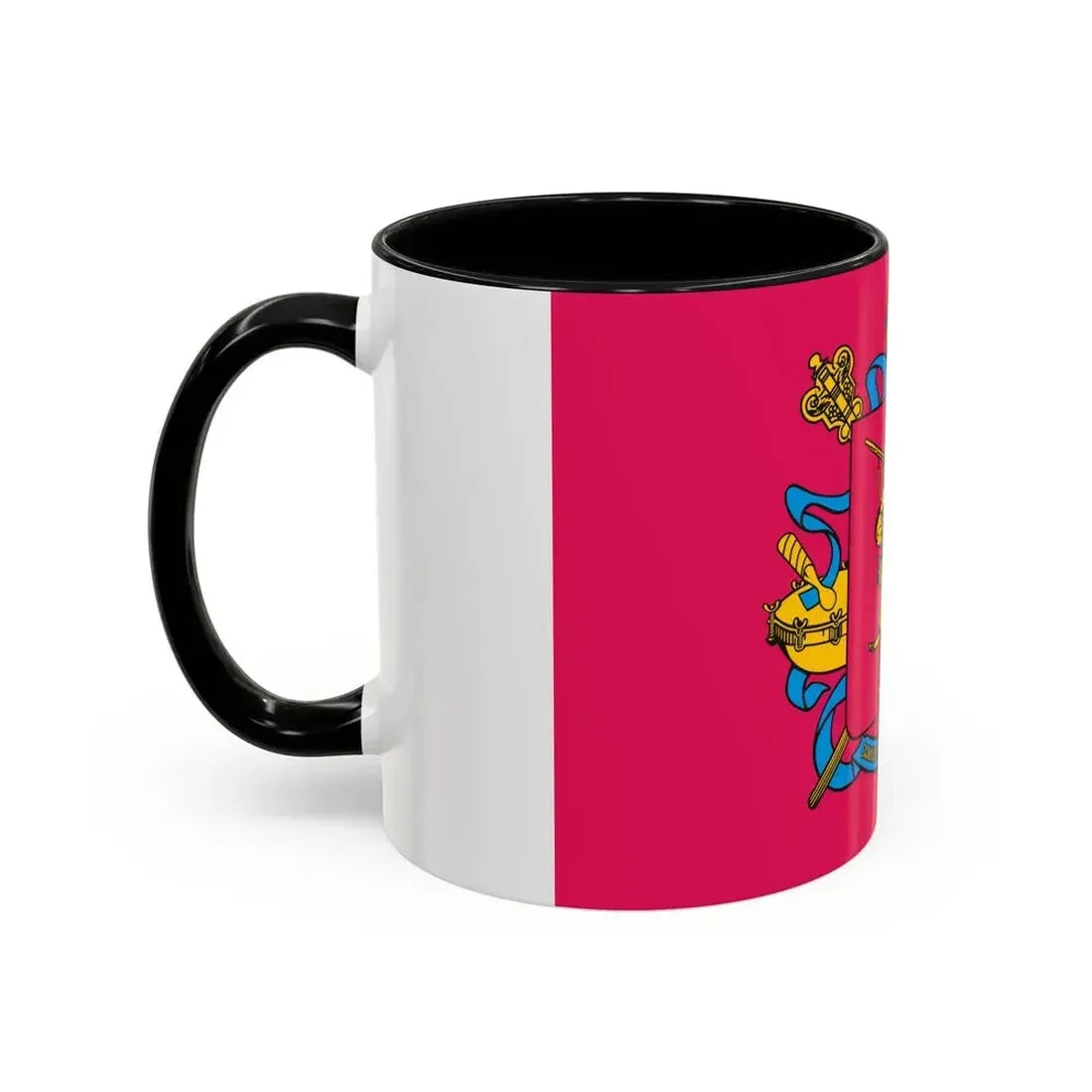 Flag of Zaporizhzhia Oblast Ukraine - Accent Coffee Mug - Go Mug Yourself