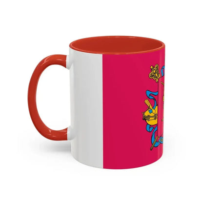 Flag of Zaporizhzhia Oblast Ukraine - Accent Coffee Mug - Go Mug Yourself