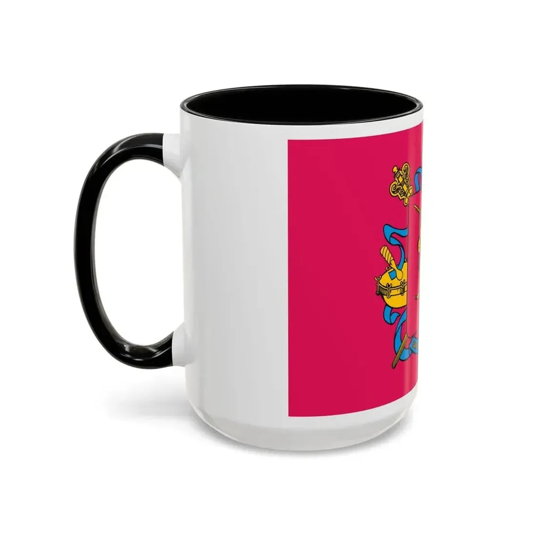 Flag of Zaporizhzhia Oblast Ukraine - Accent Coffee Mug - Go Mug Yourself