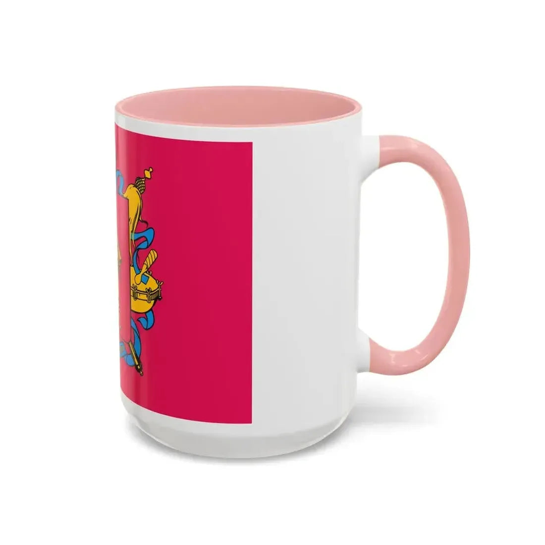 Flag of Zaporizhzhia Oblast Ukraine - Accent Coffee Mug - Go Mug Yourself