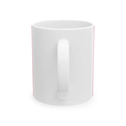 Flag of Zaporizhzhia Oblast Ukraine - White Coffee Mug - Go Mug Yourself