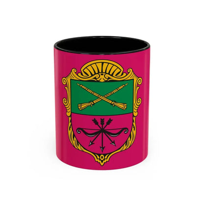 Flag of Zaporizhzhia Ukraine - Accent Coffee Mug 11oz Black - Go Mug Yourself