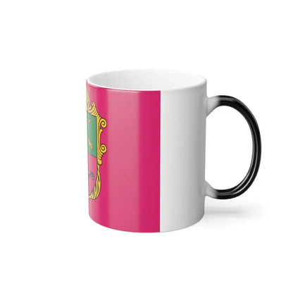 Flag of Zaporizhzhia Ukraine - Color Changing Coffee Mug - Go Mug Yourself