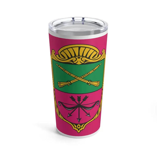 Flag of Zaporizhzhia Ukraine - Tumbler 20oz 20oz - Go Mug Yourself