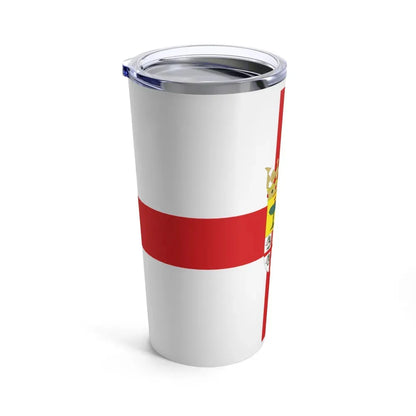 Flag of Zaragoza Spain - Tumbler 20oz - Go Mug Yourself
