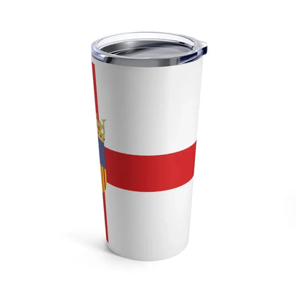 Flag of Zaragoza Spain - Tumbler 20oz - Go Mug Yourself