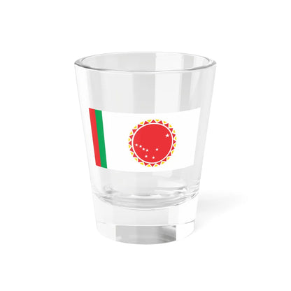 Flag of Zarhok (Tajikistan) Shot Glass 1.5oz 1.5oz - Go Mug Yourself