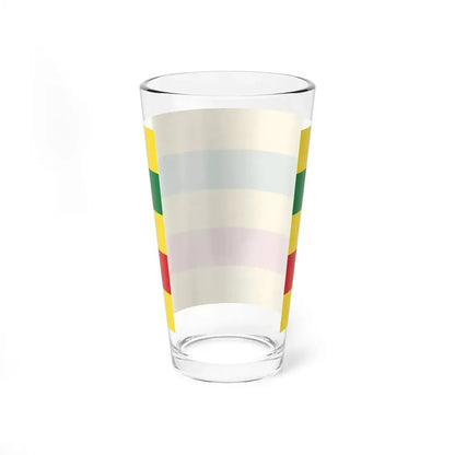 Flag of Zaruma (Ecuador) Pint Glass 16oz - Go Mug Yourself