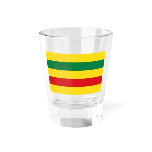 Flag of Zaruma (Ecuador) Shot Glass 1.5oz 1.5oz - Go Mug Yourself