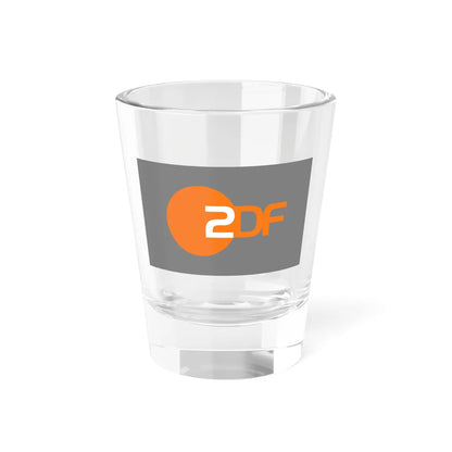 Flag of ZDF (Germany) Shot Glass 1.5oz 1.5oz - Go Mug Yourself