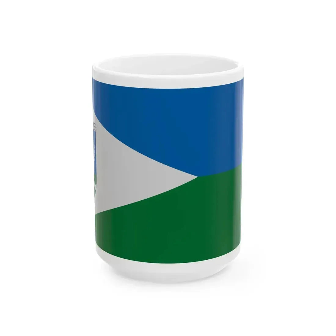 Flag of Zebecke (Hungary) White Coffee Mug 15oz - Go Mug Yourself
