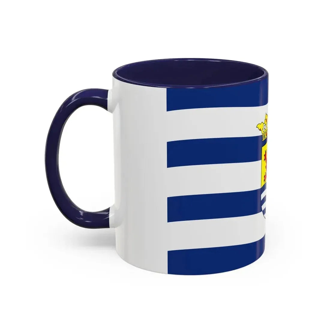 Flag of Zeeland Netherlands - Accent Coffee Mug - Go Mug Yourself