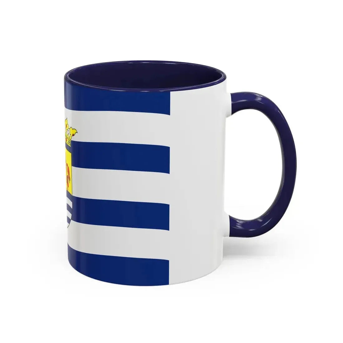 Flag of Zeeland Netherlands - Accent Coffee Mug - Go Mug Yourself