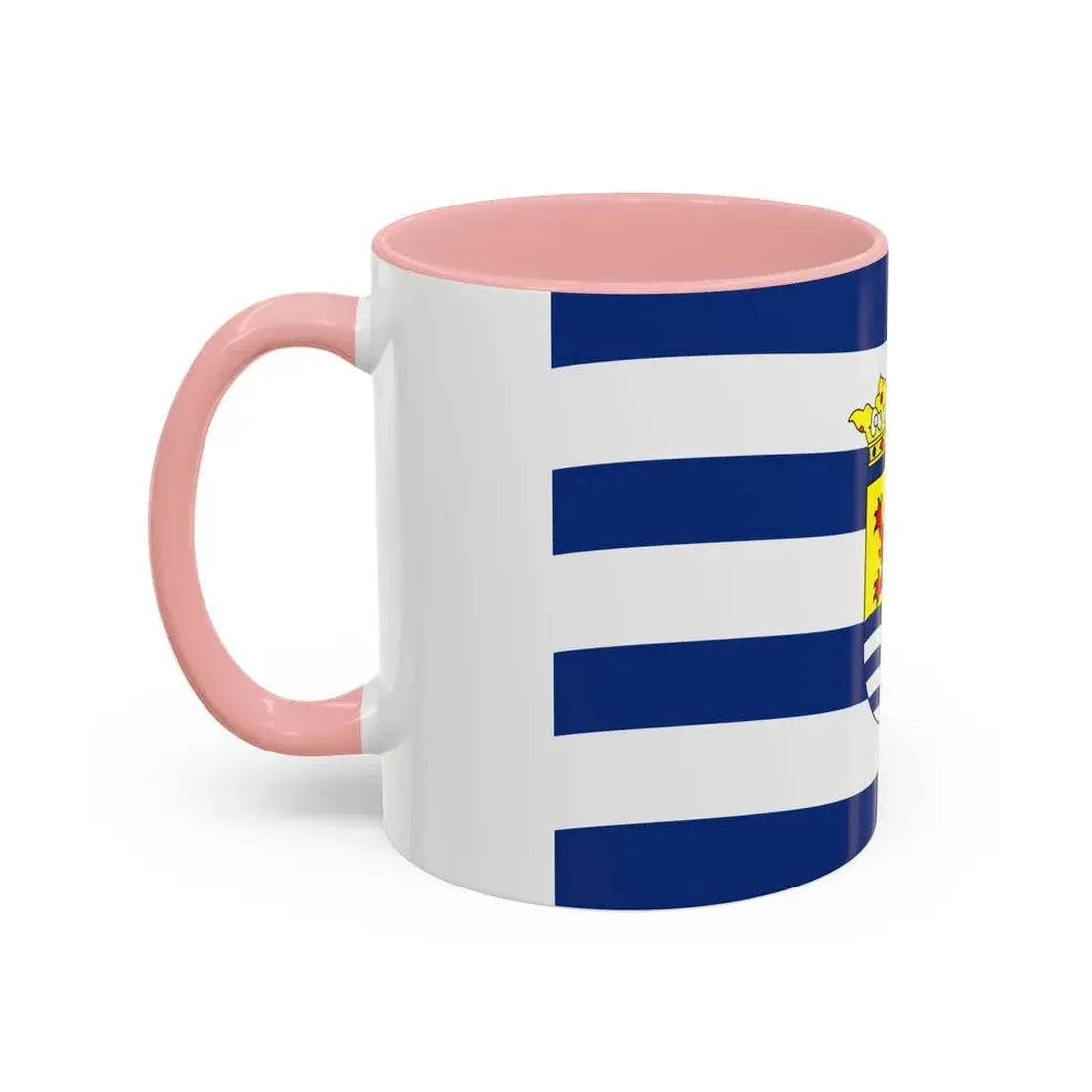 Flag of Zeeland Netherlands - Accent Coffee Mug - Go Mug Yourself