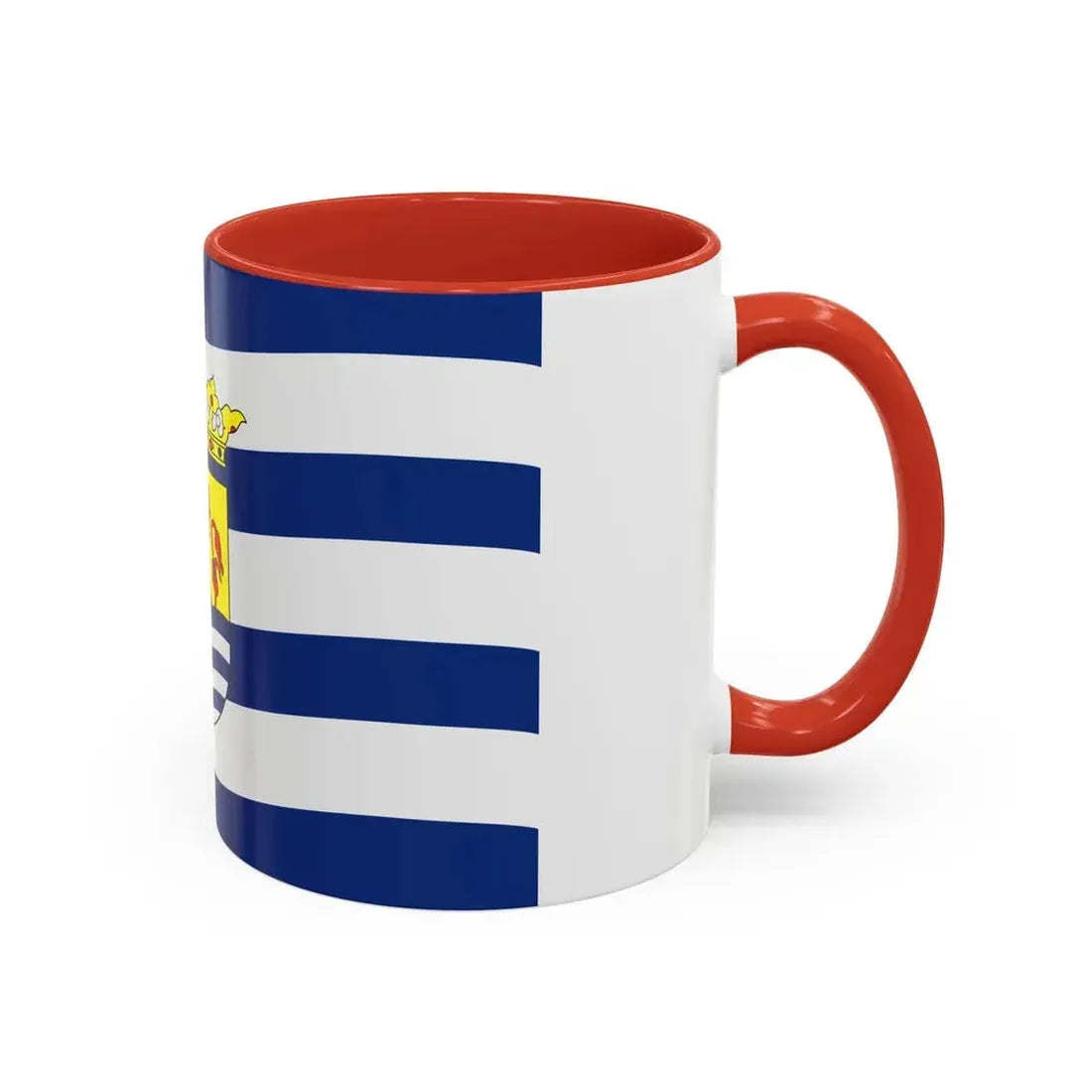 Flag of Zeeland Netherlands - Accent Coffee Mug - Go Mug Yourself