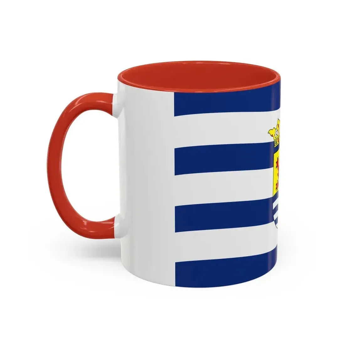 Flag of Zeeland Netherlands - Accent Coffee Mug - Go Mug Yourself