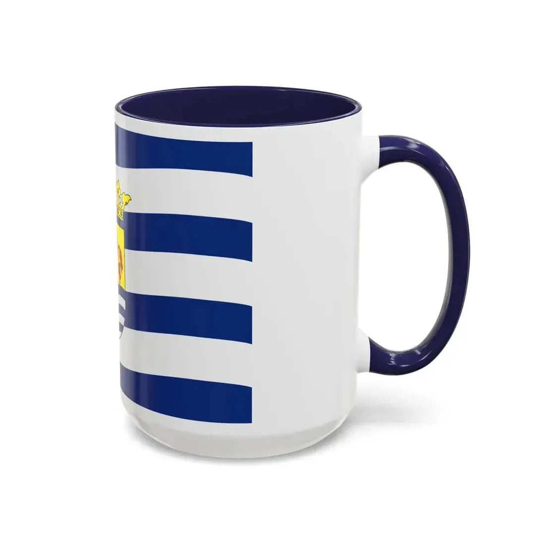 Flag of Zeeland Netherlands - Accent Coffee Mug - Go Mug Yourself