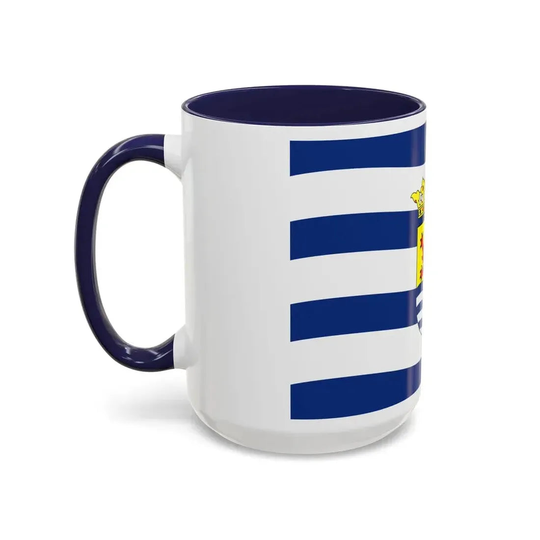 Flag of Zeeland Netherlands - Accent Coffee Mug - Go Mug Yourself