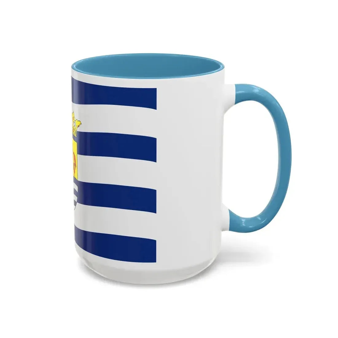 Flag of Zeeland Netherlands - Accent Coffee Mug - Go Mug Yourself