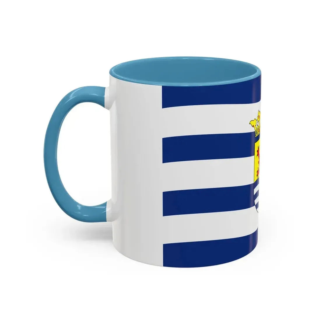 Flag of Zeeland Netherlands - Accent Coffee Mug - Go Mug Yourself