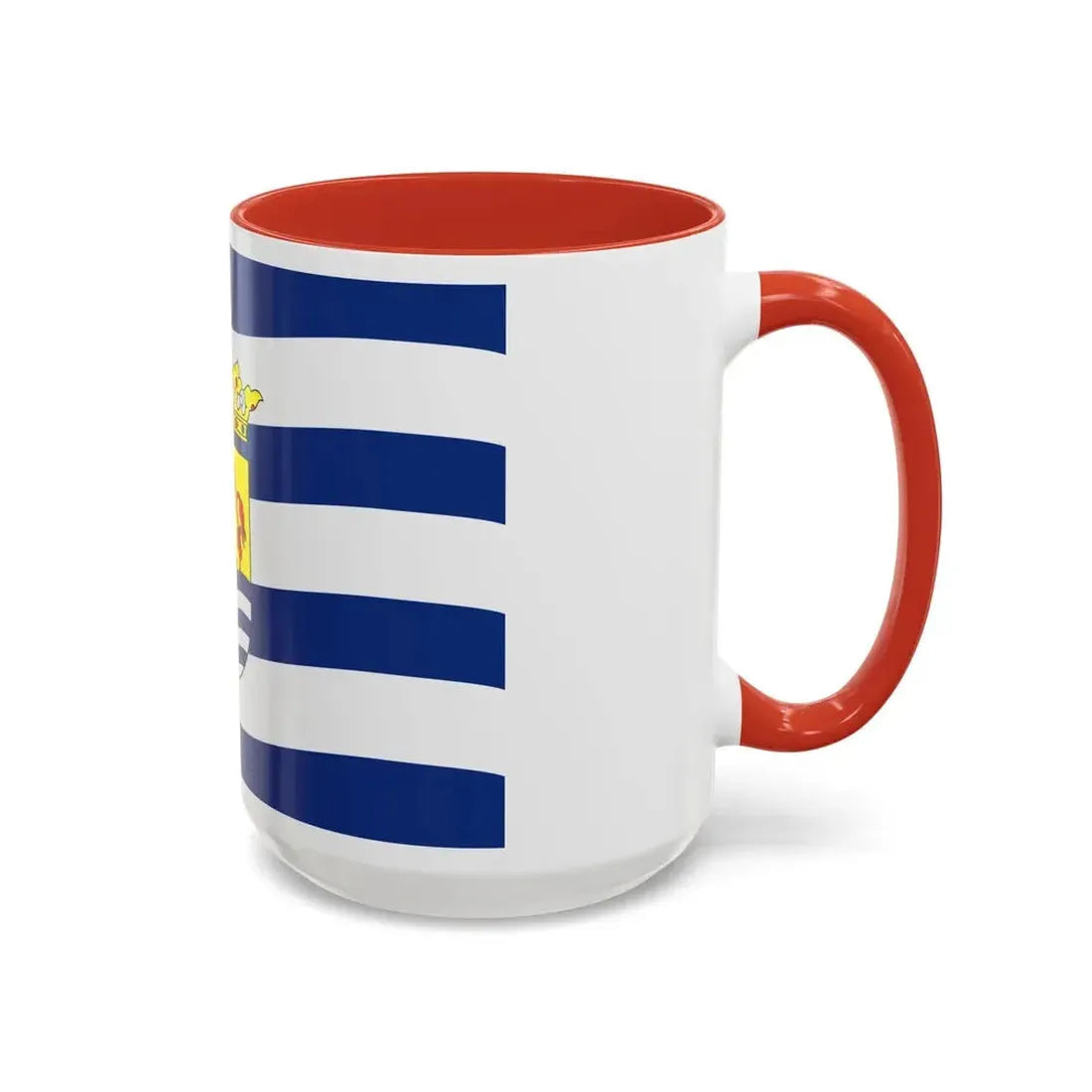 Flag of Zeeland Netherlands - Accent Coffee Mug - Go Mug Yourself