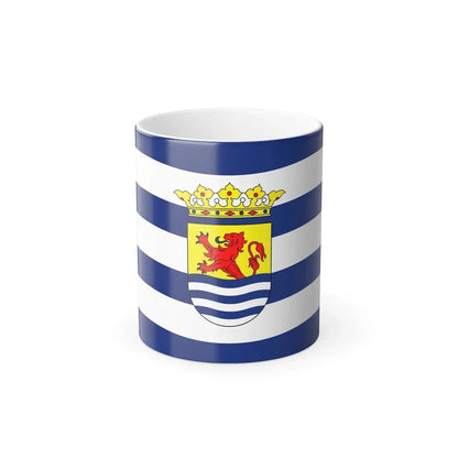 Flag of Zeeland Netherlands - Color Changing Coffee Mug 11oz - Go Mug Yourself
