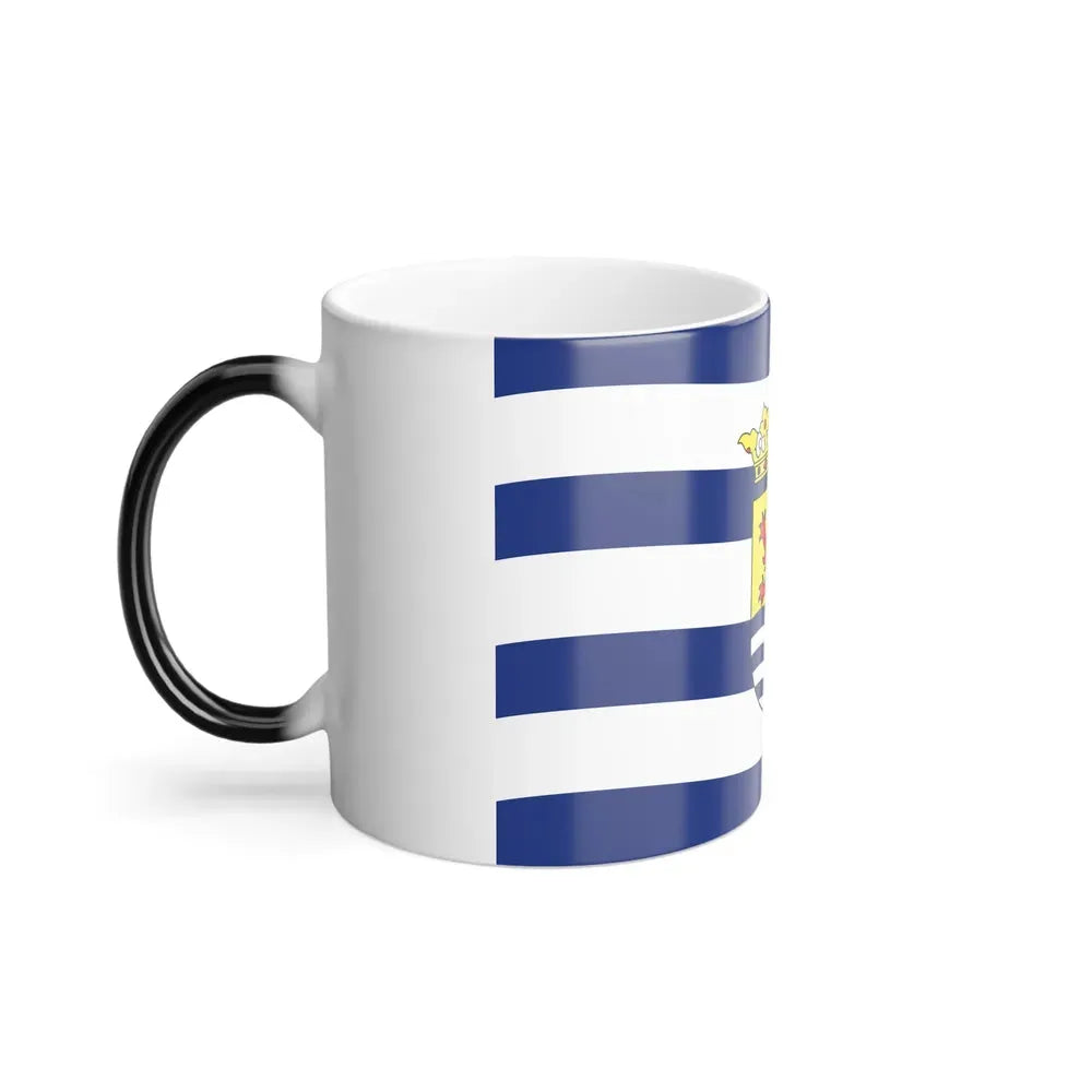 Flag of Zeeland Netherlands - Color Changing Coffee Mug - Go Mug Yourself
