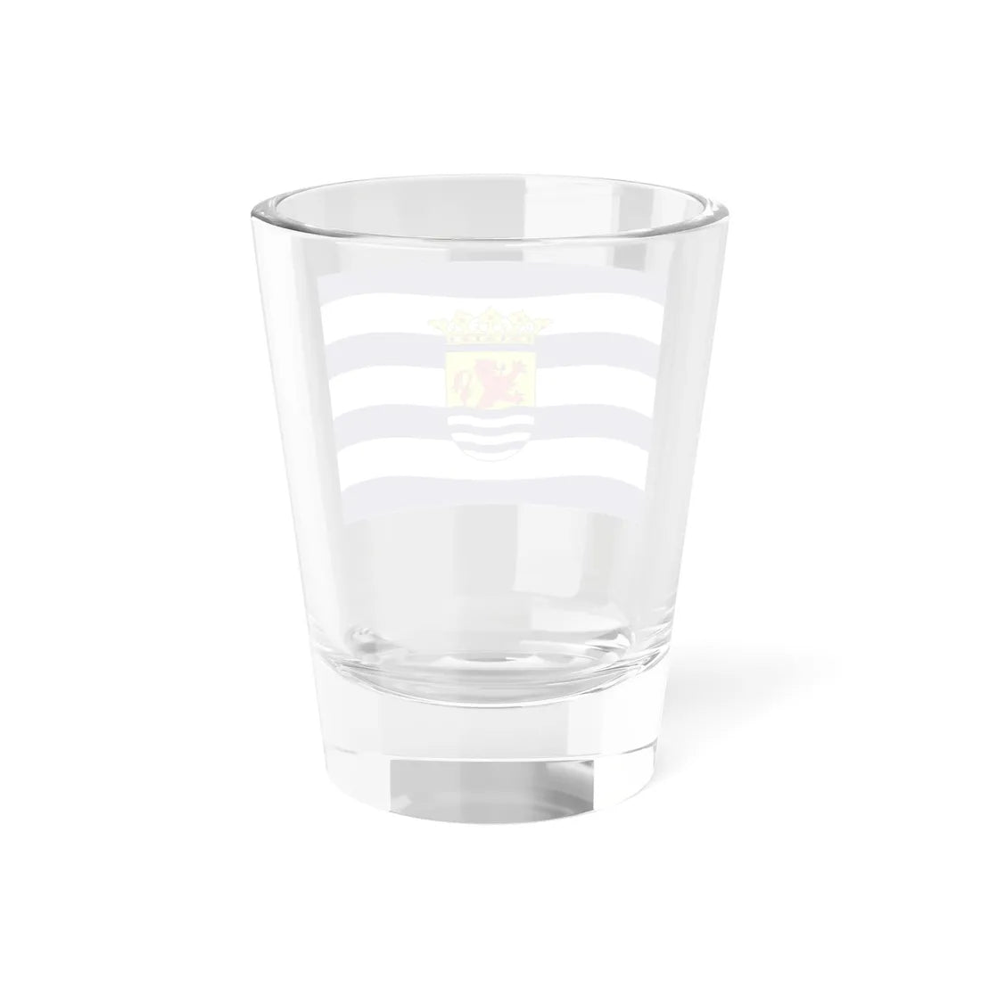 Flag of Zeeland (Netherlands) Shot Glass 1.5oz - Go Mug Yourself