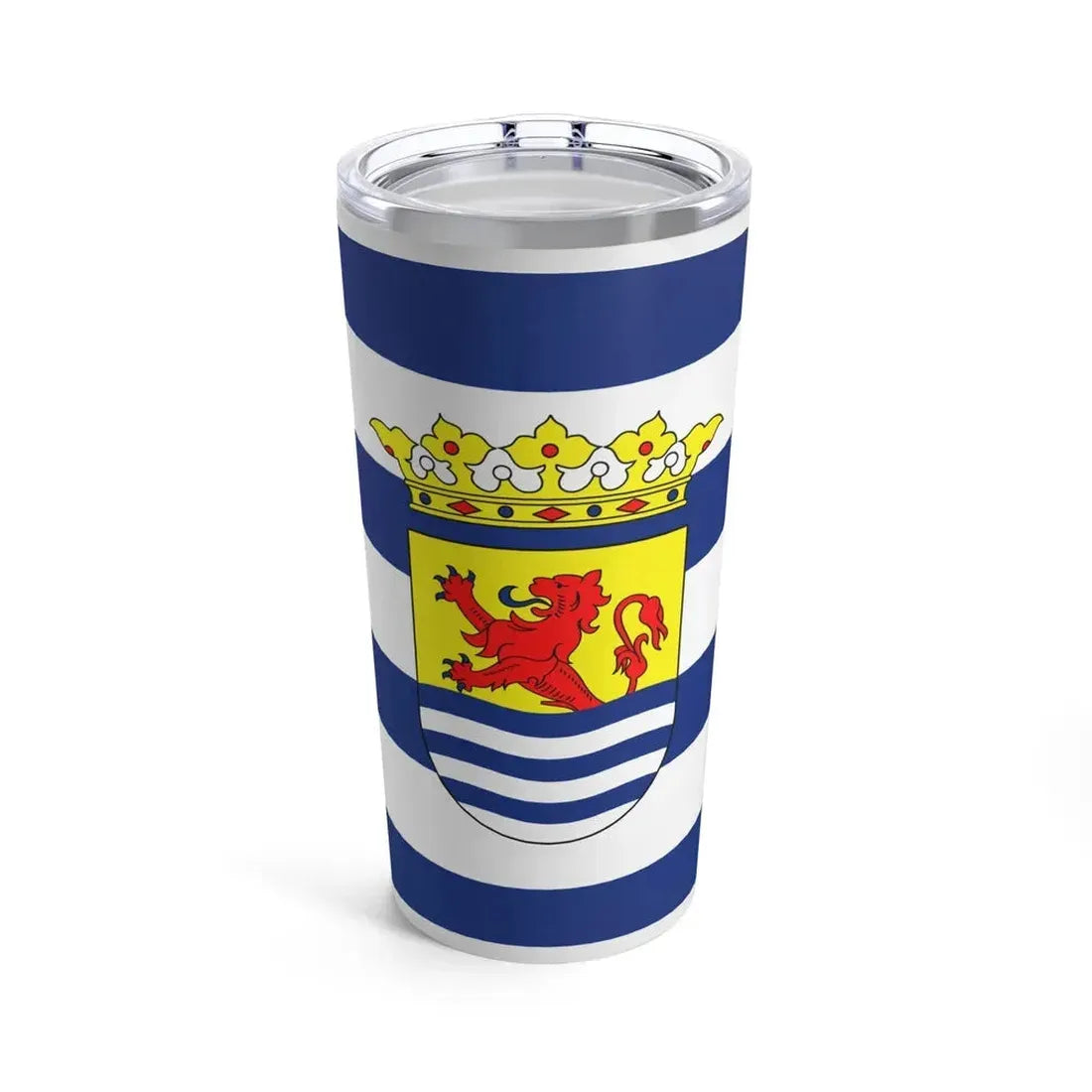 Flag of Zeeland Netherlands - Tumbler 20oz 20oz - Go Mug Yourself