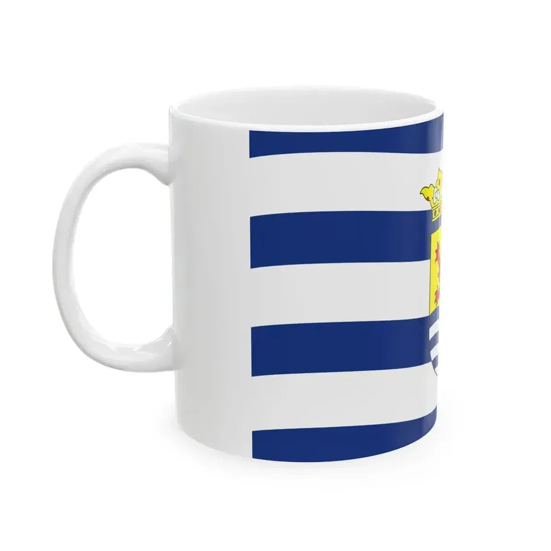 Flag of Zeeland (Netherlands) White Coffee Mug - Go Mug Yourself