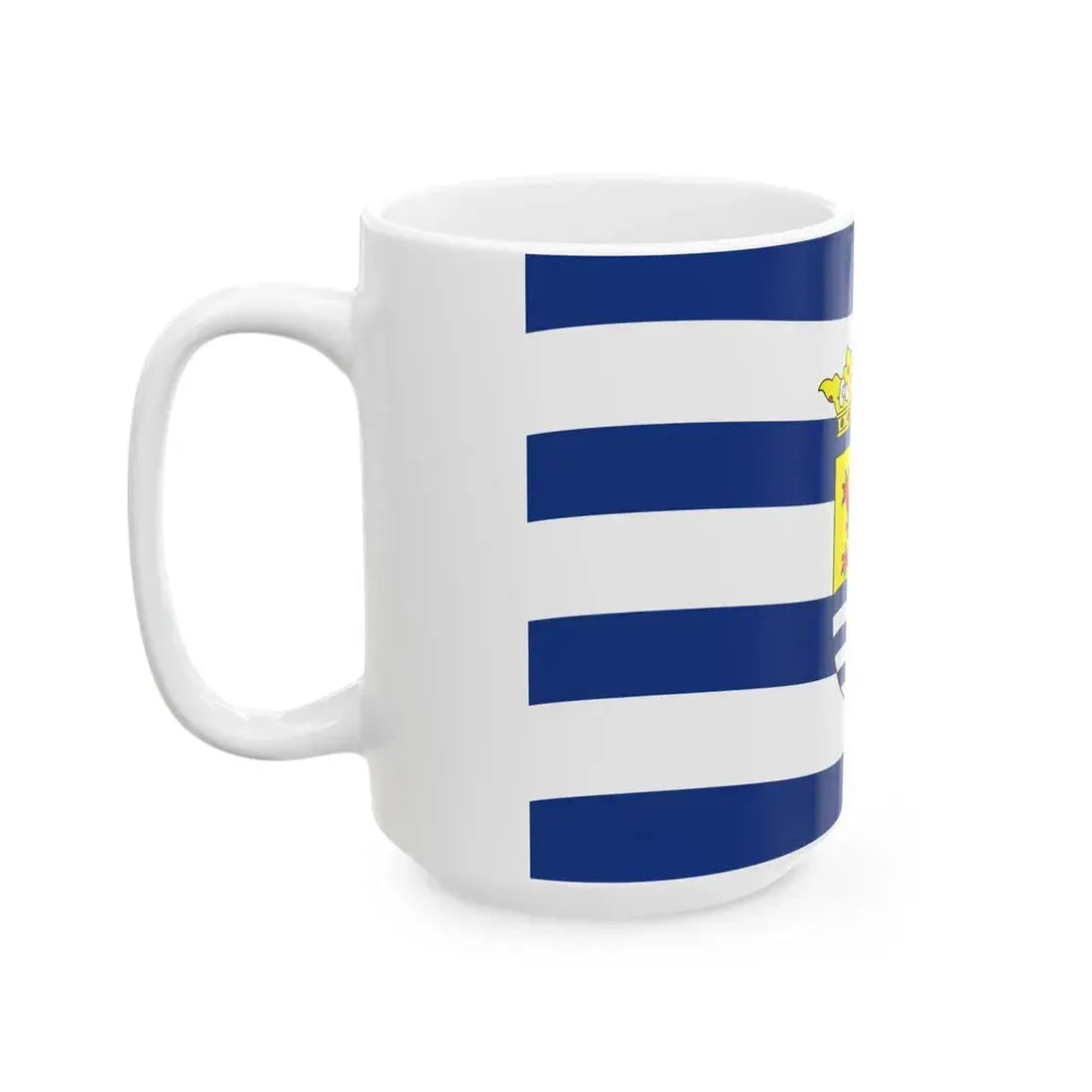 Flag of Zeeland (Netherlands) White Coffee Mug - Go Mug Yourself