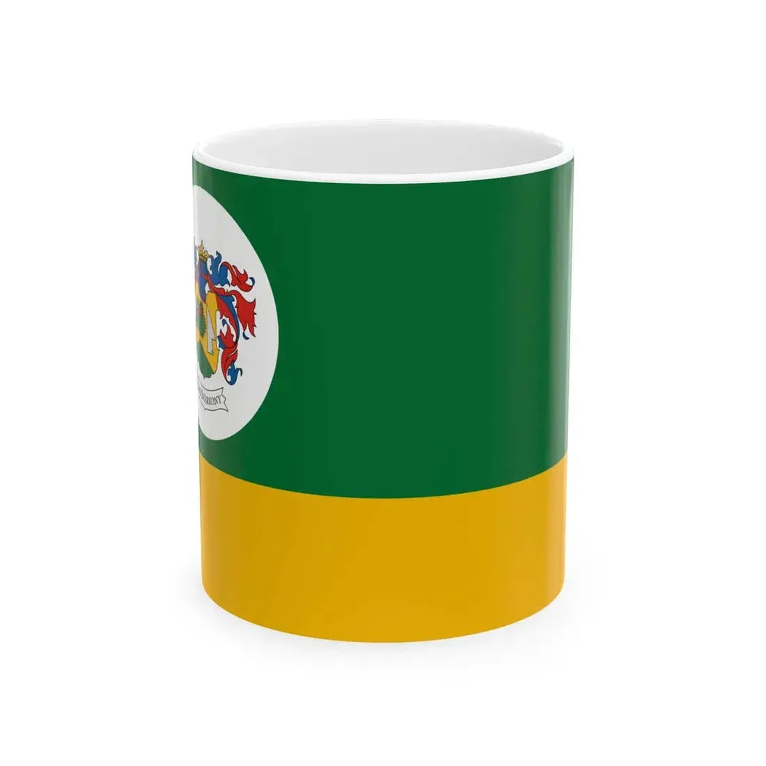 Flag of Zengovarkony (Hungary) White Coffee Mug 11oz - Go Mug Yourself