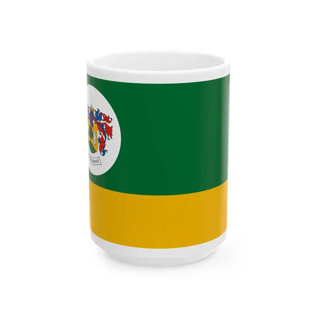 Flag of Zengovarkony (Hungary) White Coffee Mug 15oz - Go Mug Yourself