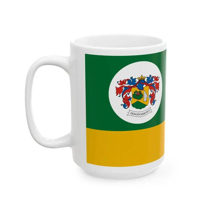Flag of Zengovarkony (Hungary) White Coffee Mug - Go Mug Yourself