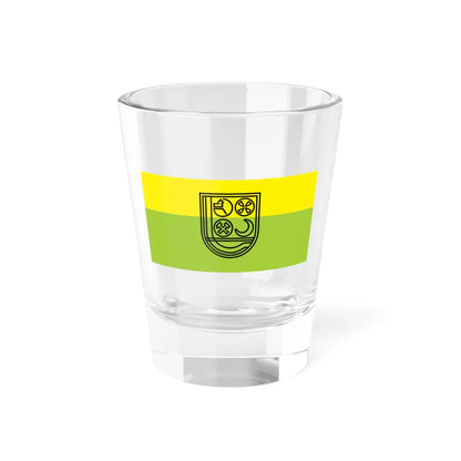 Flag of Zenica (Bosnia and Herzegovina) Shot Glass 1.5oz 1.5oz - Go Mug Yourself