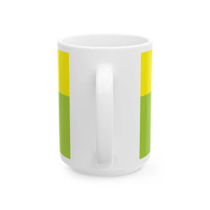 Flag of Zenica (Bosnia and Herzegovina) White Coffee Mug - Go Mug Yourself