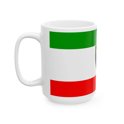 Flag of Zenica-Doboj (Bosnia and Herzegovina) White Coffee Mug - Go Mug Yourself