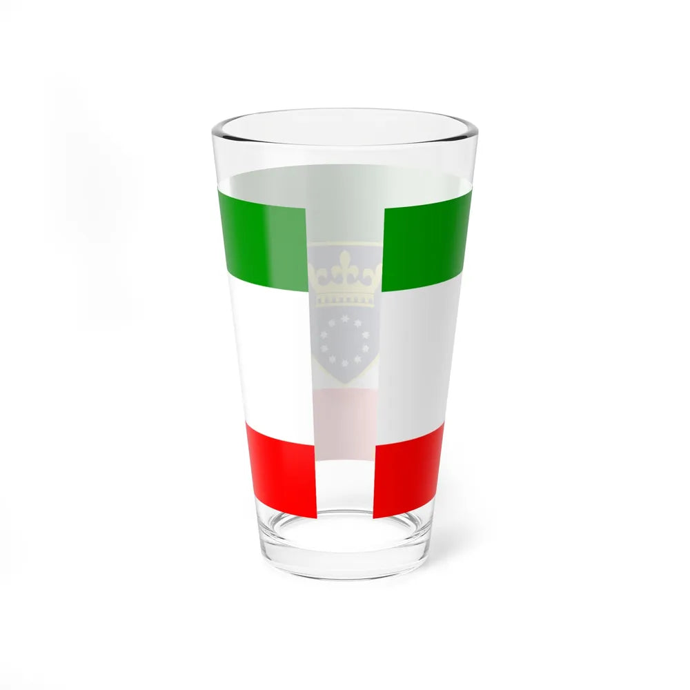 Flag of Zenica Doboj Canton Bosnia and Herzegovina - Pint Glass 16oz - Go Mug Yourself