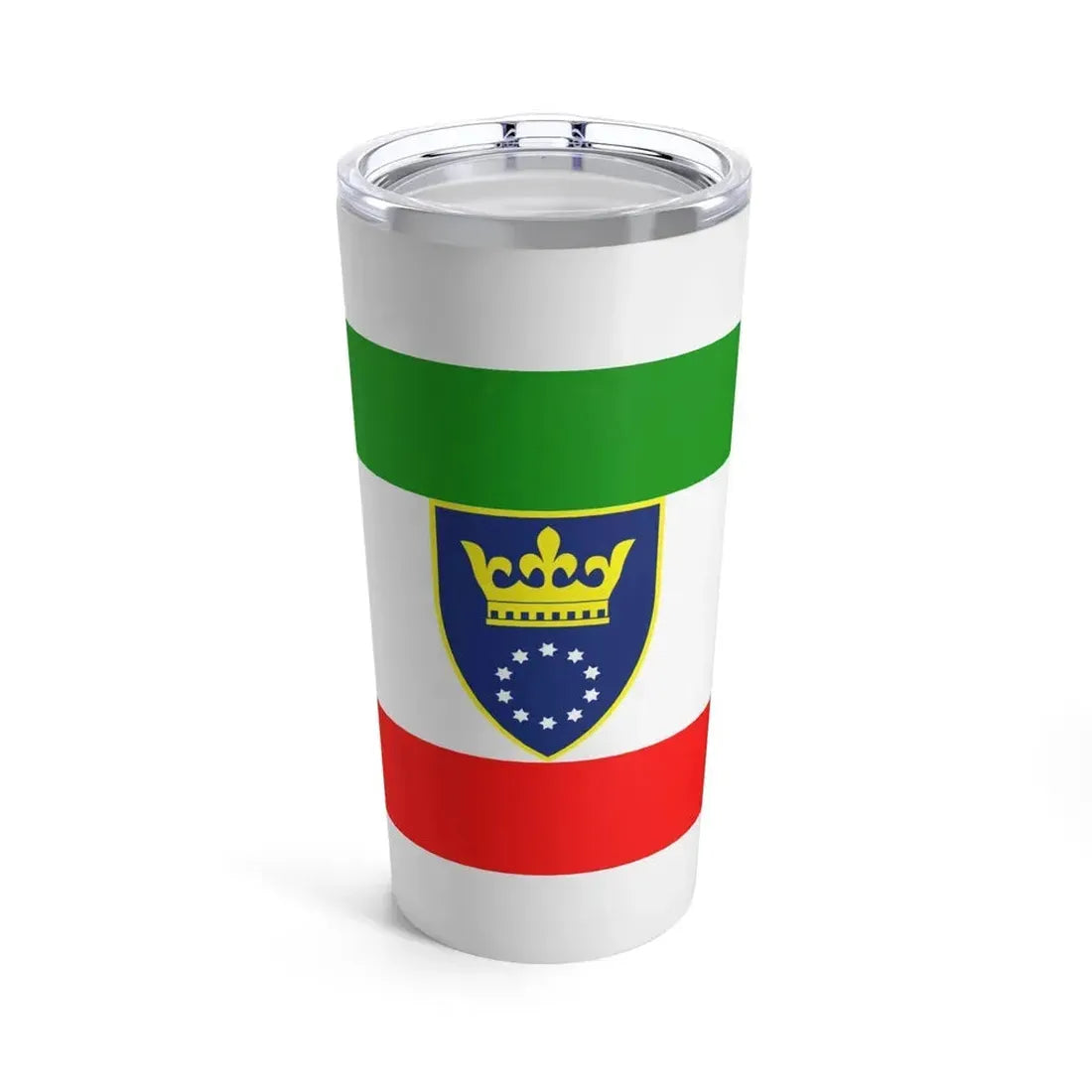 Flag of Zenica Doboj Canton Bosnia and Herzegovina - Tumbler 20oz 20oz - Go Mug Yourself