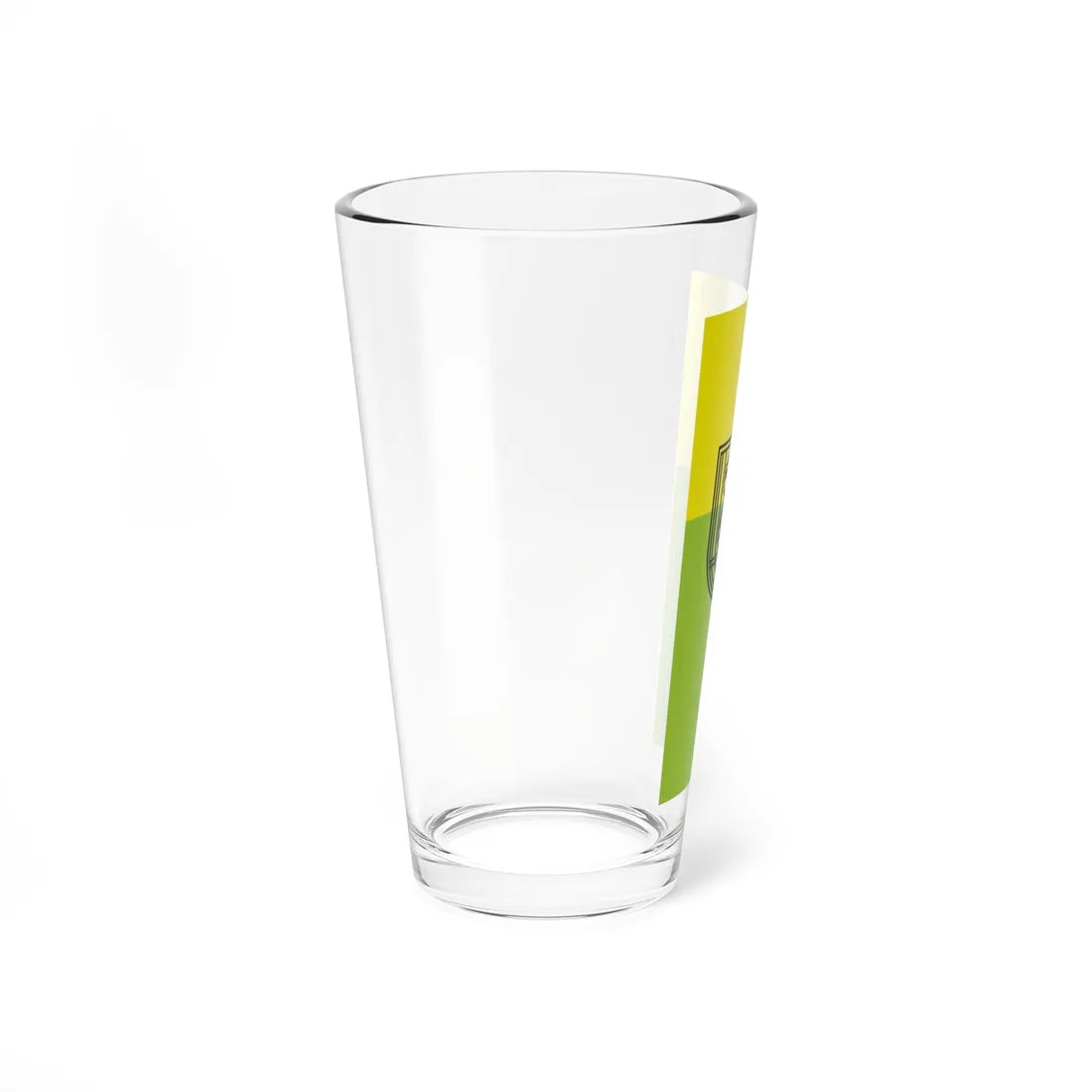 Flag of Zenica vertical (Bosnia and Herzegovina) Pint Glass 16oz - Go Mug Yourself