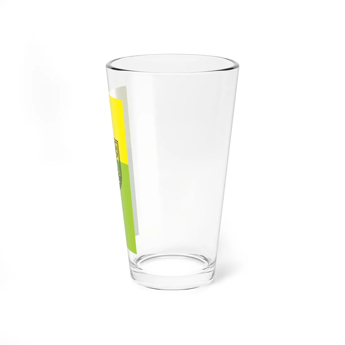 Flag of Zenica vertical (Bosnia and Herzegovina) Pint Glass 16oz - Go Mug Yourself