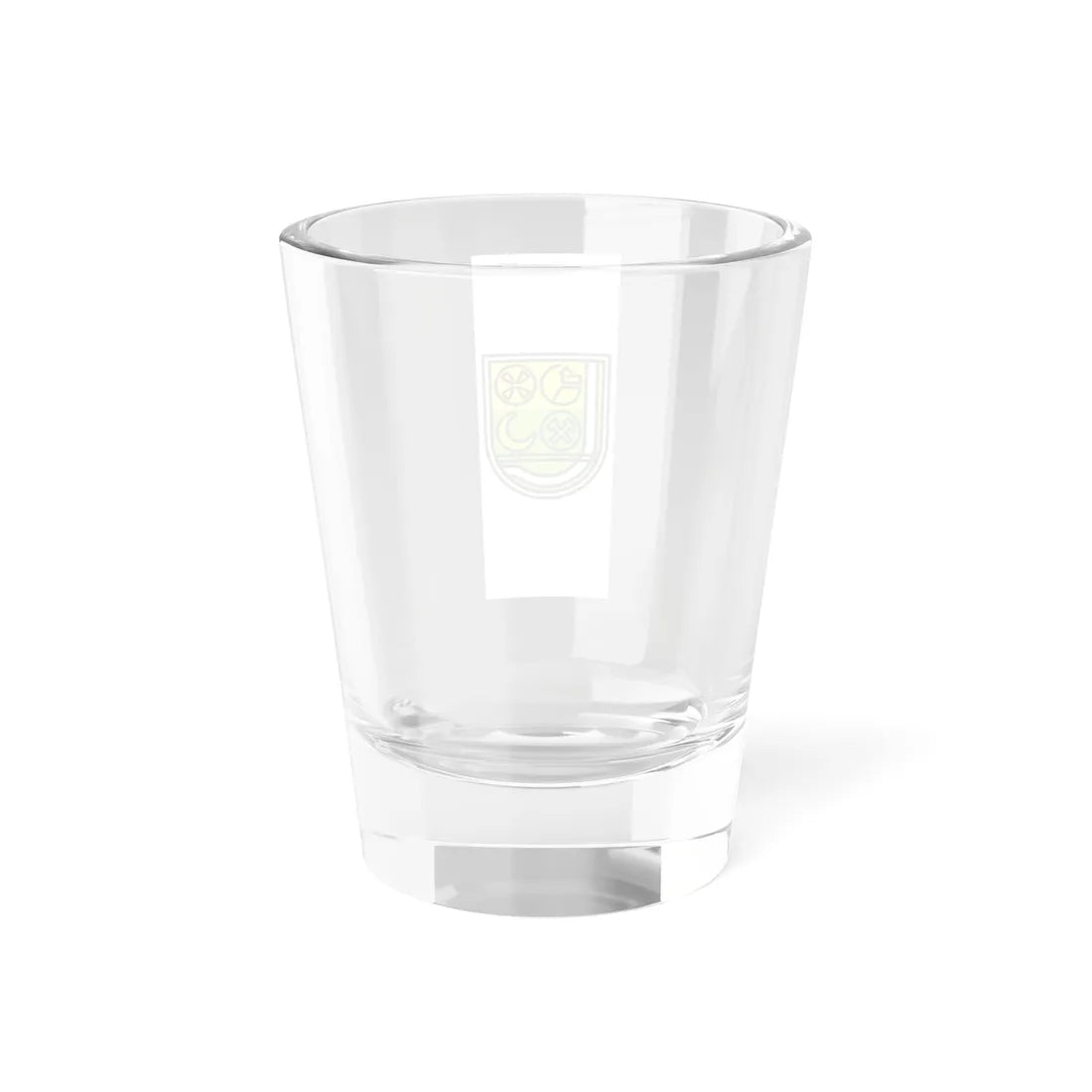 Flag of Zenica white background (Bosnia and Herzegovina) Shot Glass 1.5oz - Go Mug Yourself