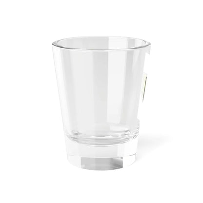 Flag of Zenica white background (Bosnia and Herzegovina) Shot Glass 1.5oz - Go Mug Yourself