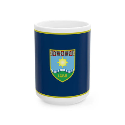 Flag of Zepce (Bosnia and Herzegovina) White Coffee Mug 15oz - Go Mug Yourself
