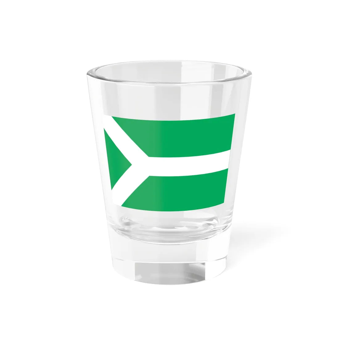 Flag of Zestafoni Municipality (Georgia) Shot Glass 1.5oz 1.5oz - Go Mug Yourself