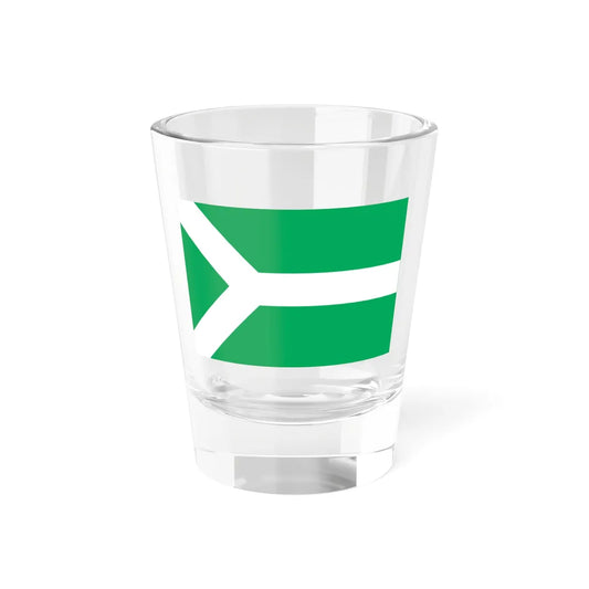 Flag of Zestafoni Municipality (Georgia) Shot Glass 1.5oz 1.5oz - Go Mug Yourself